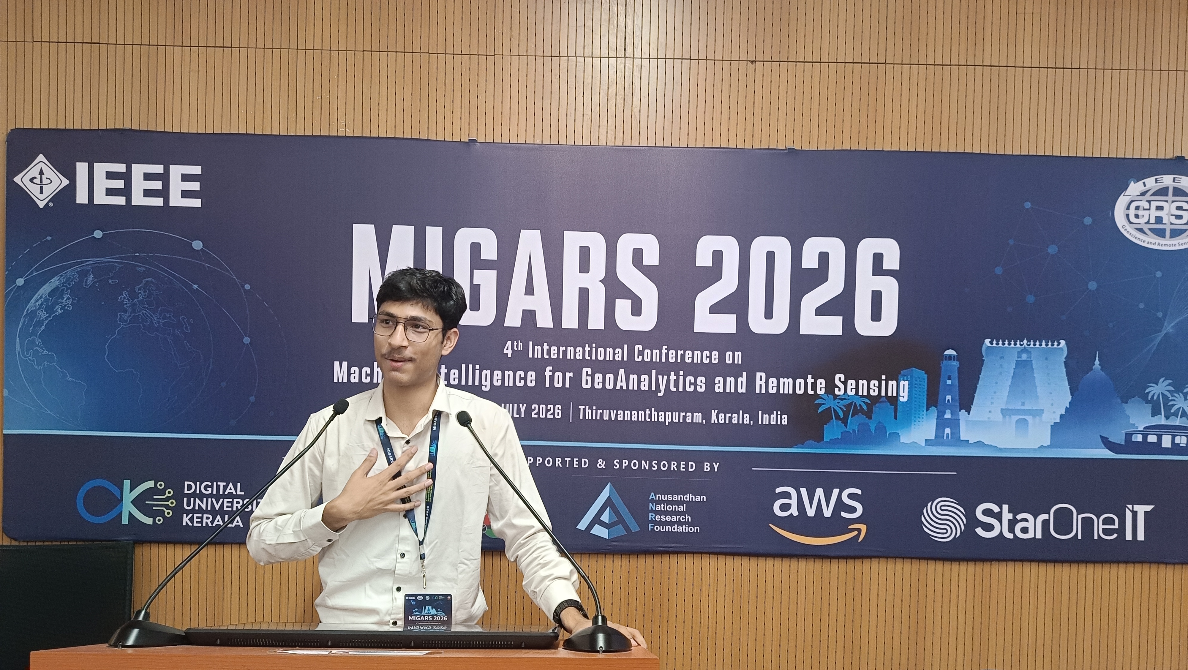 Presented Paper at IEEE MIGARS 2026